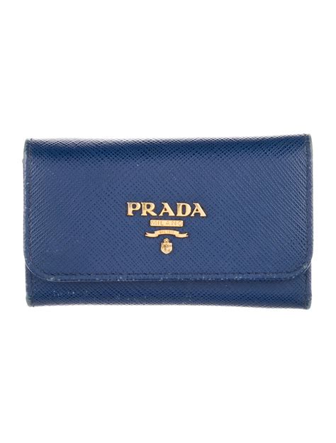 prada keychain card holder|Prada keychain wallet.